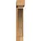 Ekena Millwork Thorton Block Rough Sawn Bracket w/ Offset Brace, Western Red Cedar, 6"W x 28"D x 32"H BKT0604X28X32THR05RWR - alternate 2